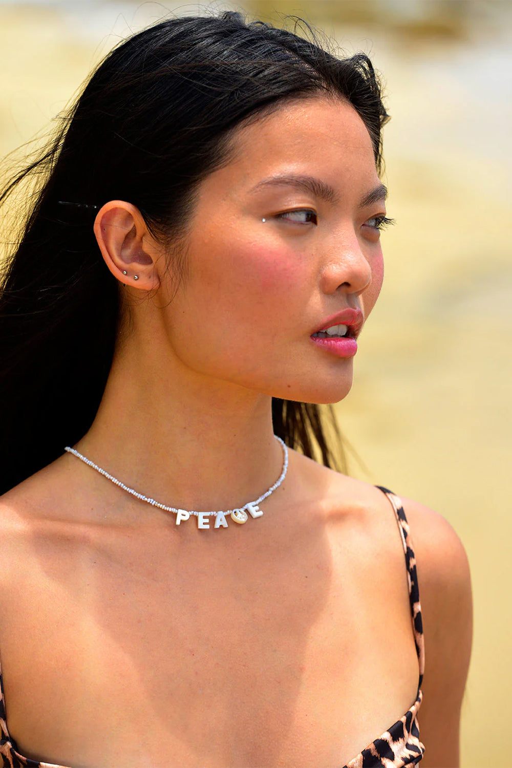 Pearly Shores Necklace - Happy | Venessa Arizaga | The Standard Store