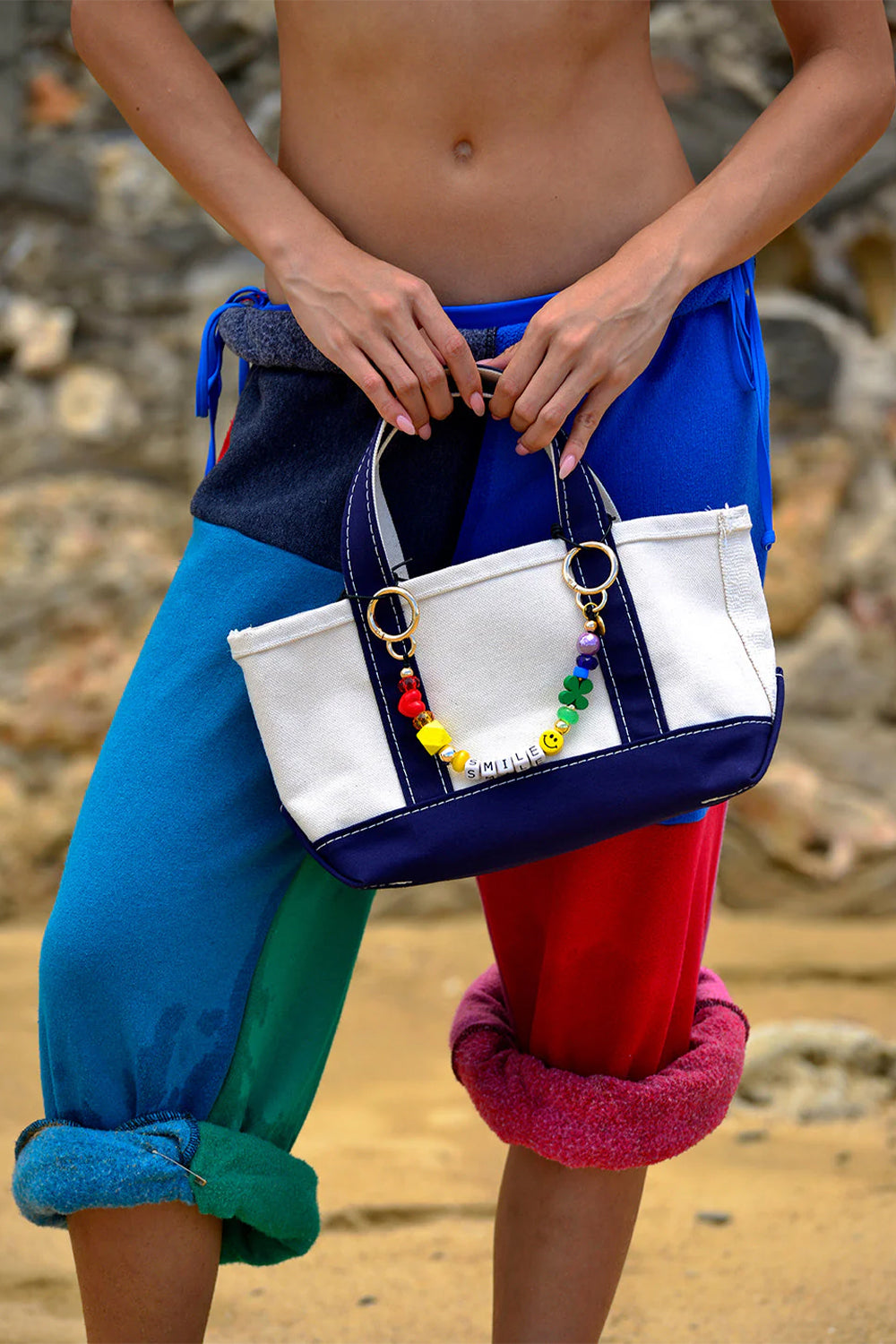 Rainbow Town Bag Leash | Venessa Arizaga | The Standard Store
