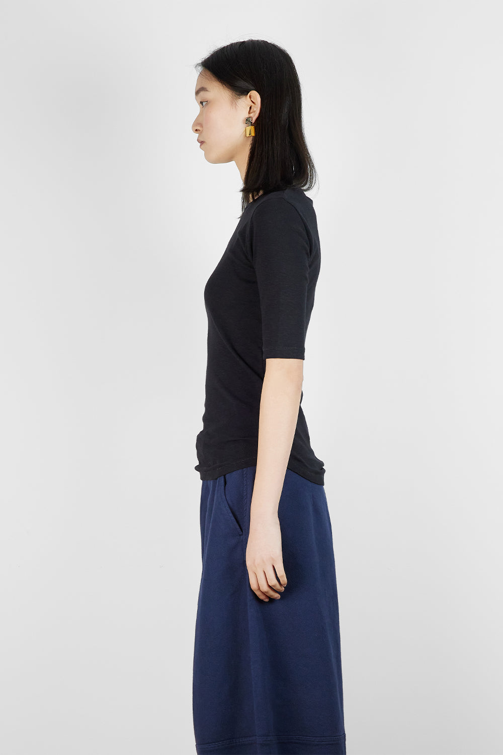 Charlotte Tee, Black | YMC | The Standard Store