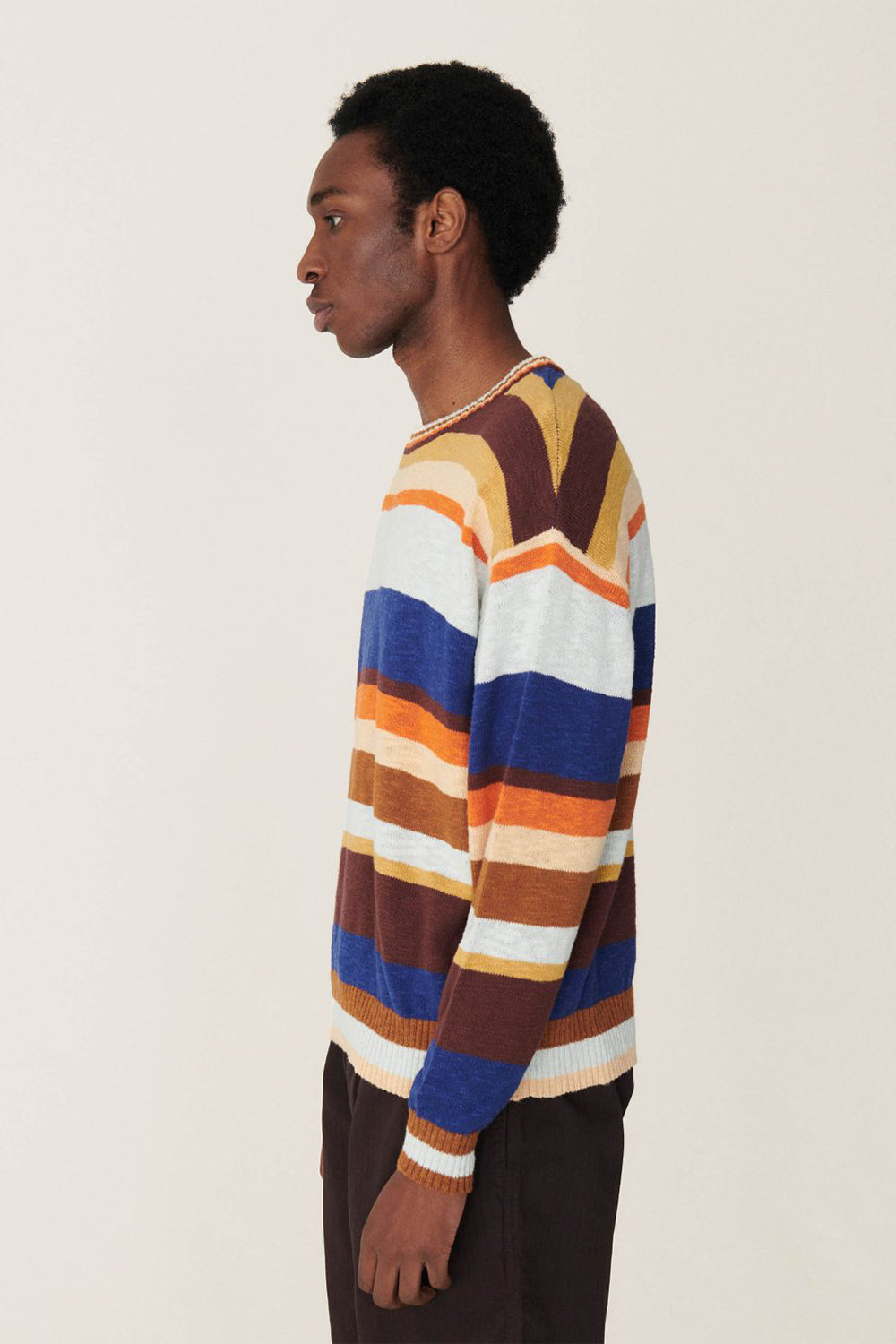 Dawg Stripe Crew Knit