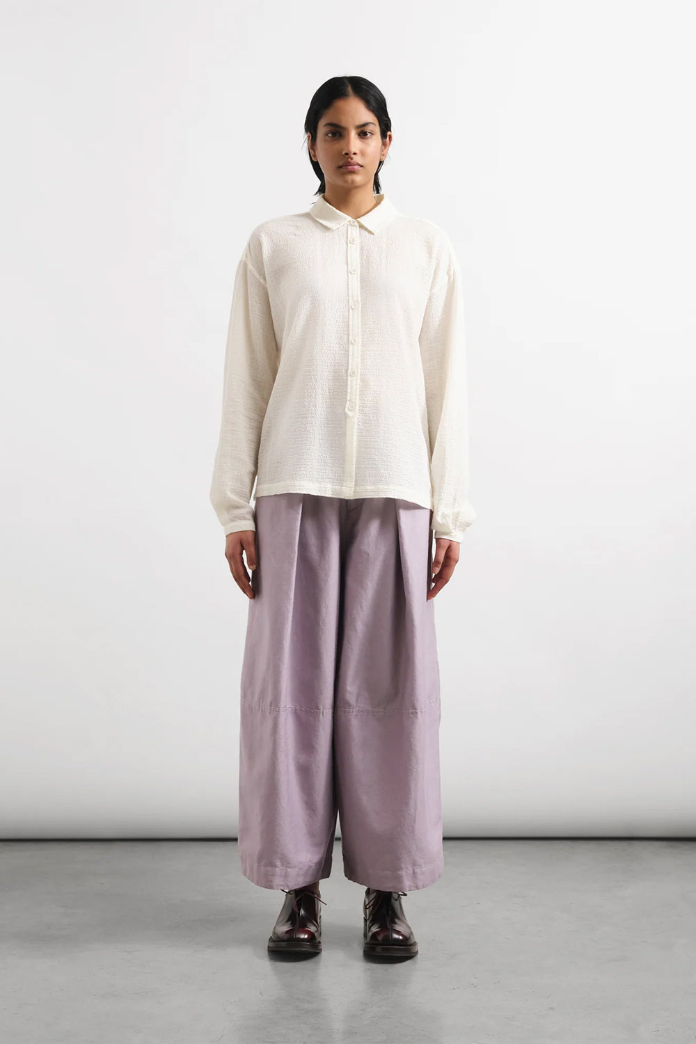Deatbeat Trouser Moleskin, Lilac | YMC | The Standard Store
