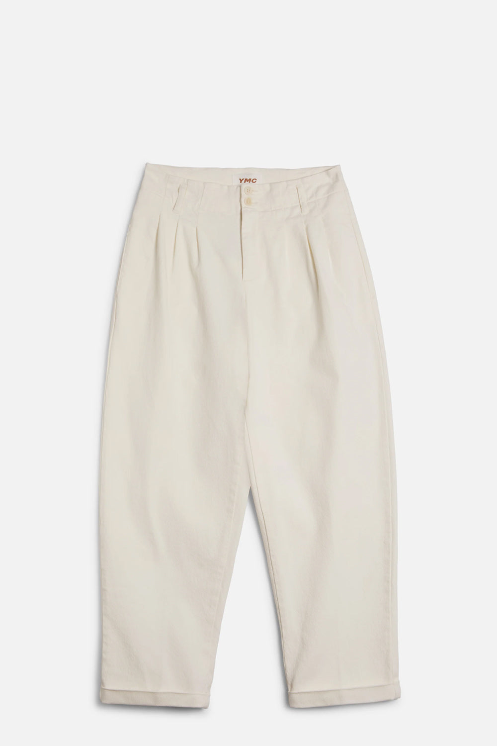 Keaton Trouser, Ecru | YMC | The Standard Store