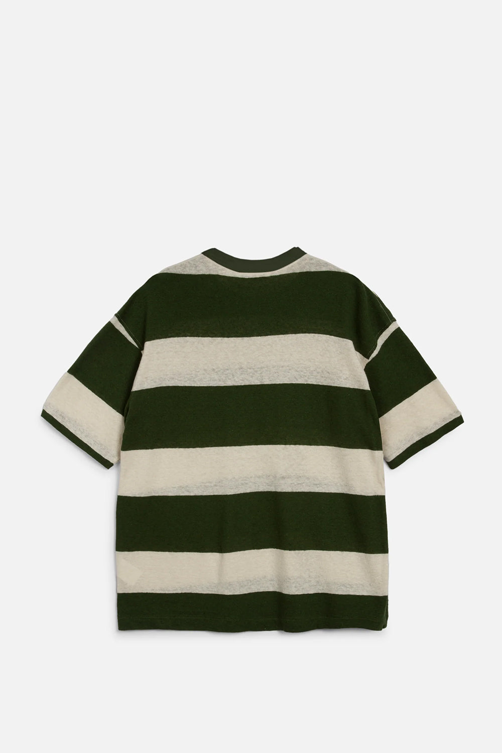 Triple Tee Womens, Green/White | YMC | The Standard Store