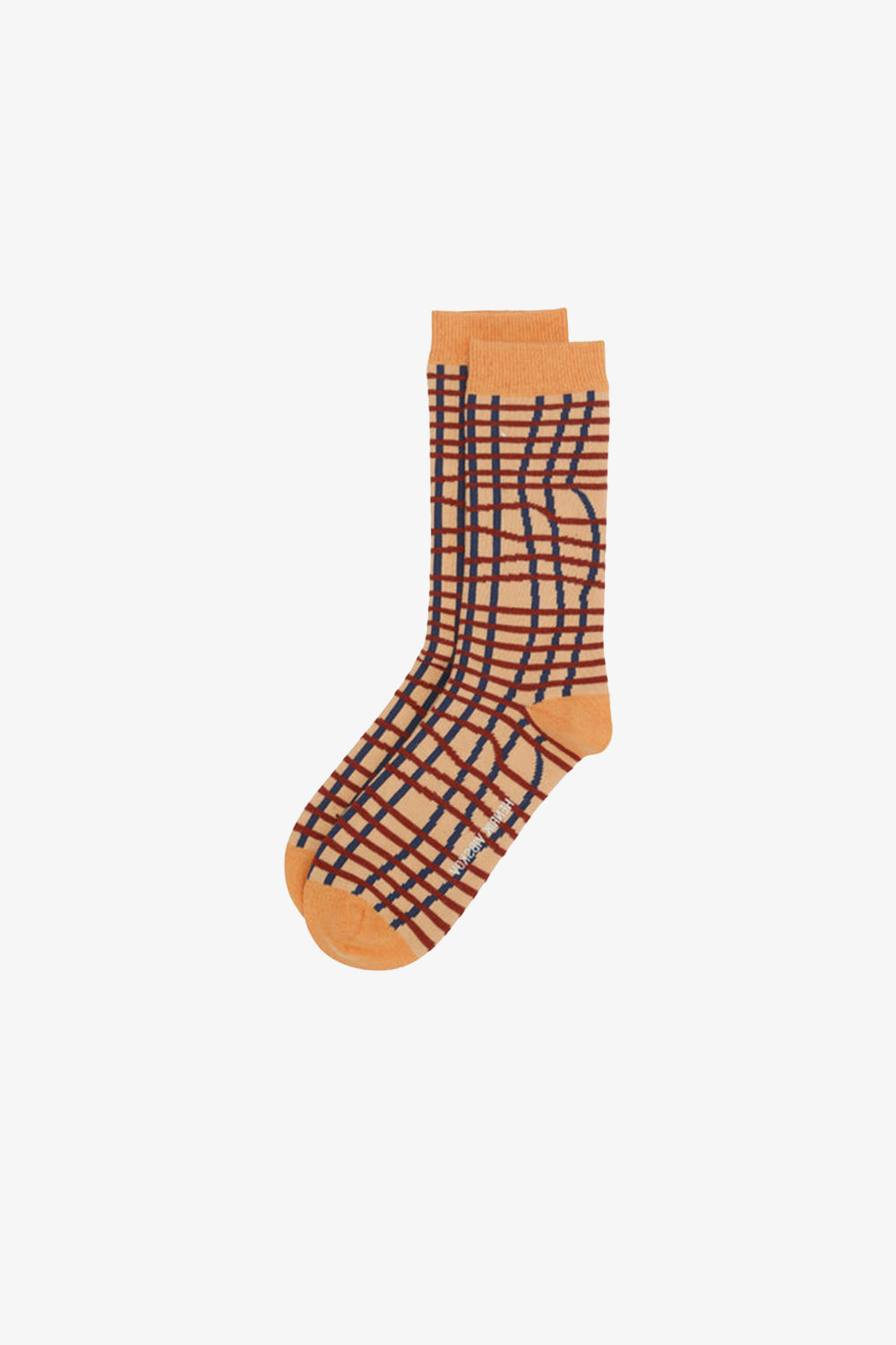 Loose Grid Femme Socks