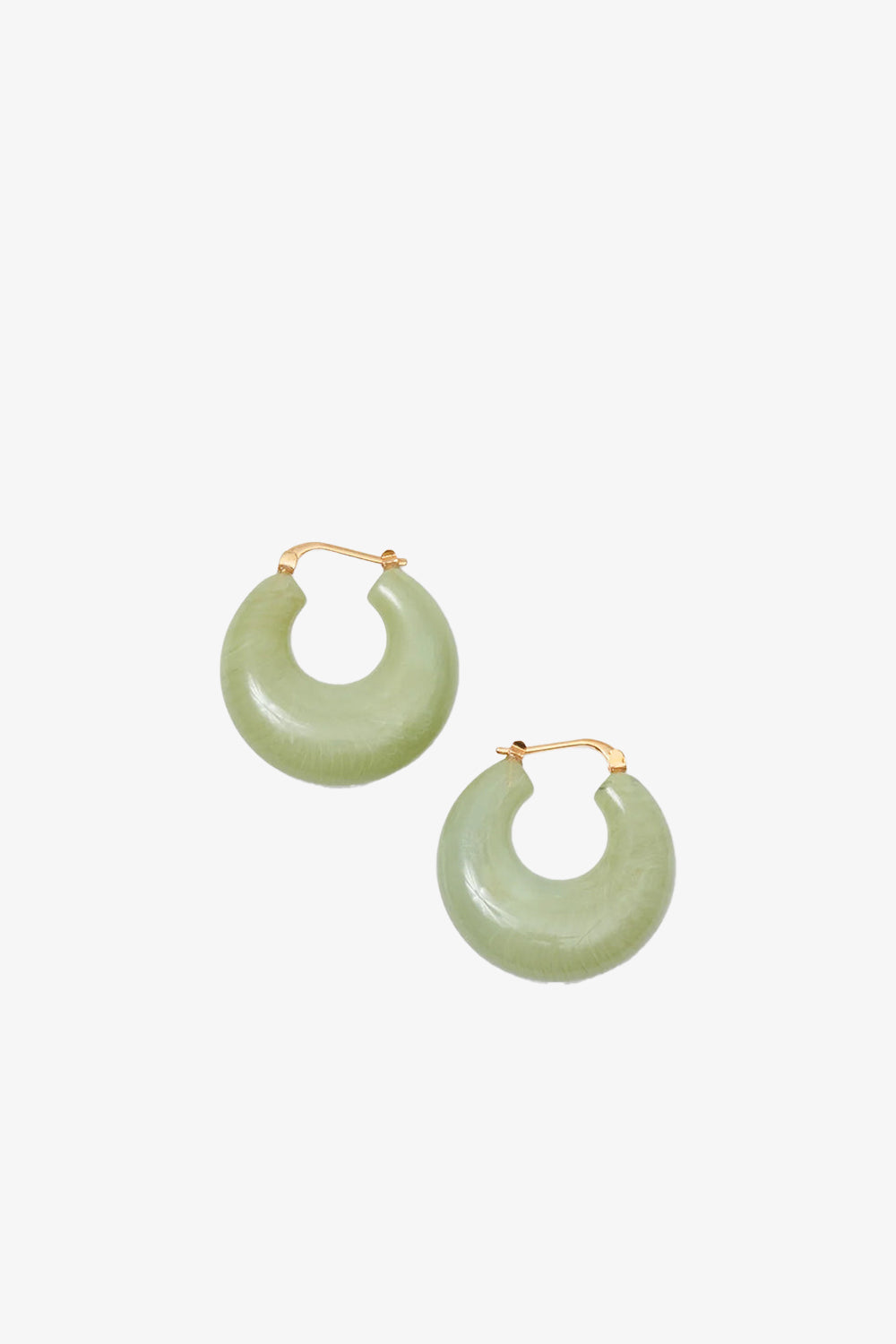 Grass Earring, Pear