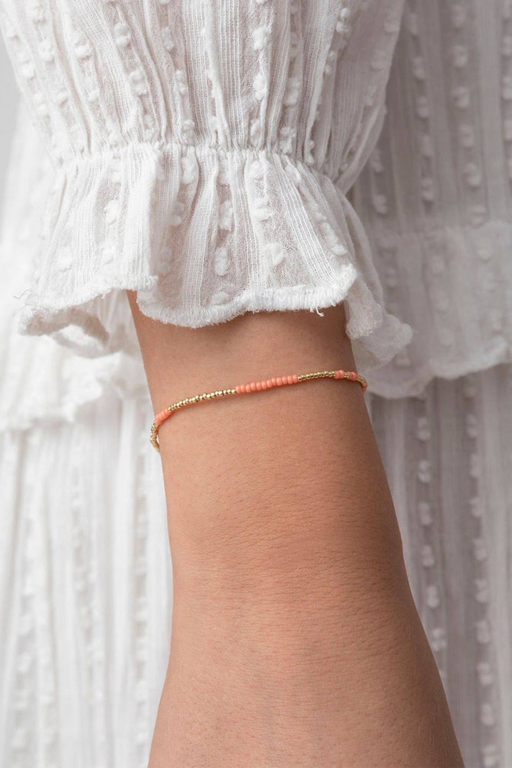 Asym bracelet tangerine
