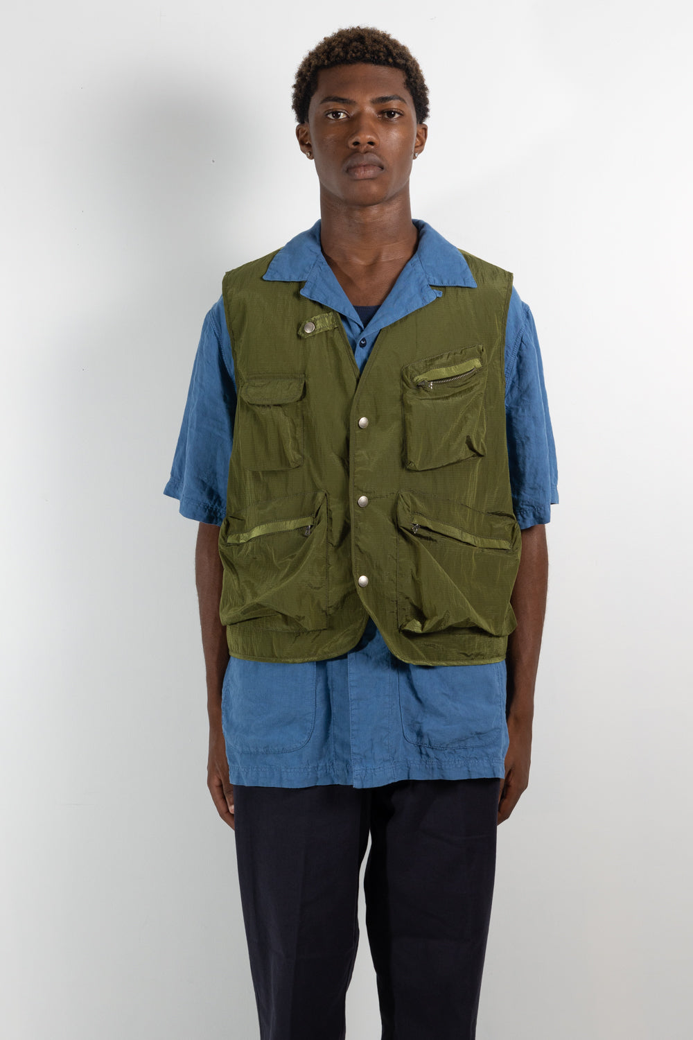Mens Jacket | East Harbour Surplus Winston Fishing Vest | The Standard Store
