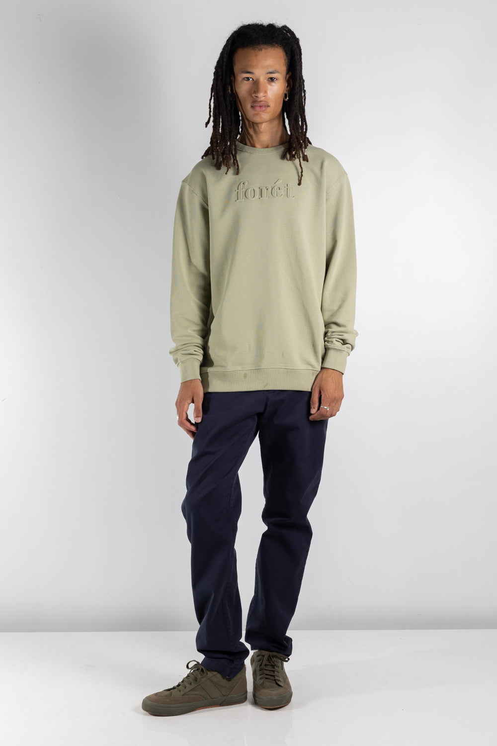 Mens Fashion Sweatshirt | Foret Mark Sweatshirt | The Standard Store