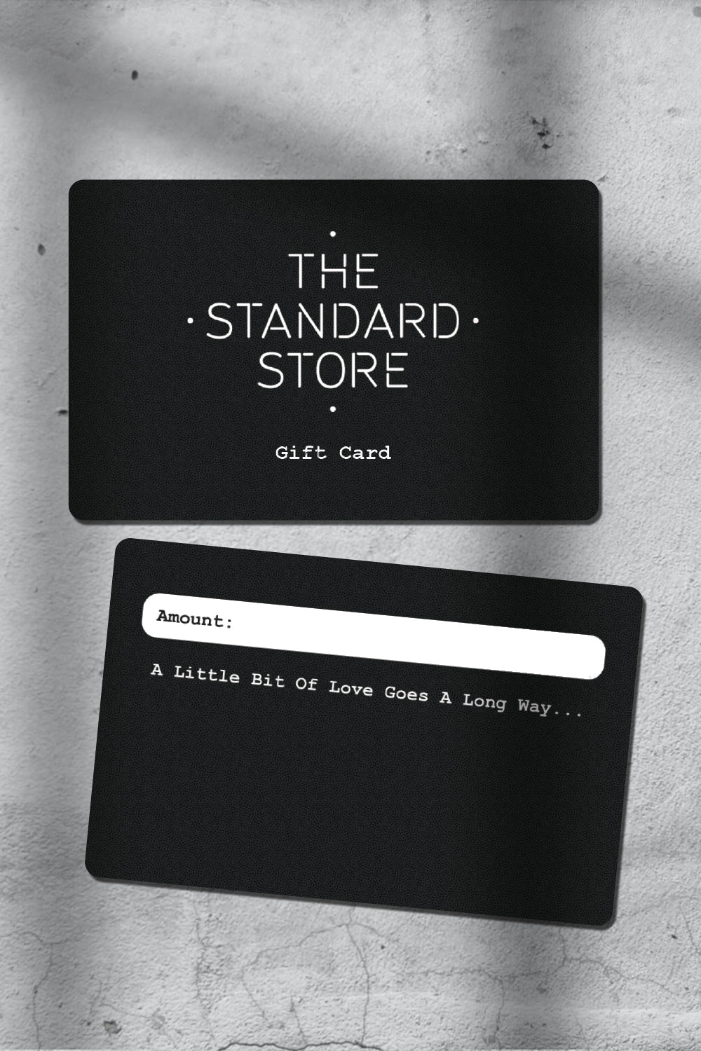 The Standard Store gift card - The Standard Store